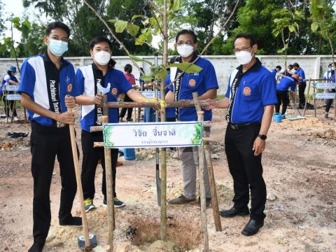 ปลูกต้นสักเฉลิมพรเกียรติ